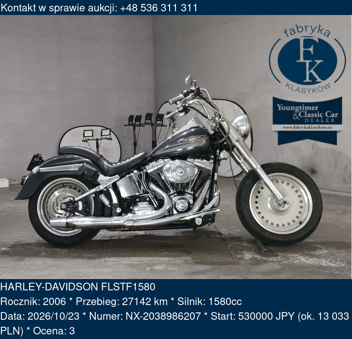 HARLEY-DAVIDSON FLSTF1580 2006 - zdjęcie 2