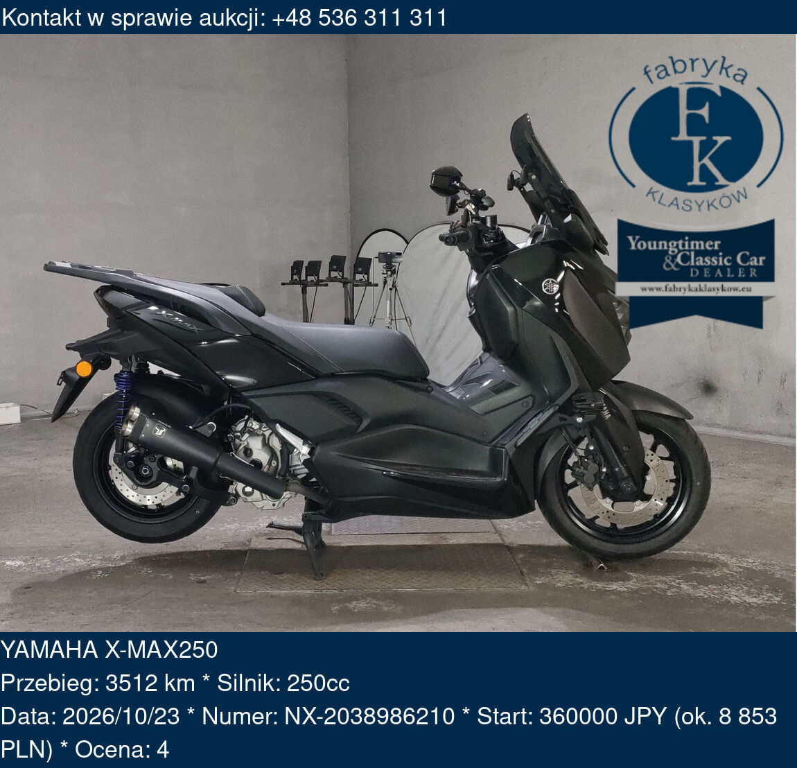 YAMAHA X-MAX250  - zdjęcie 2