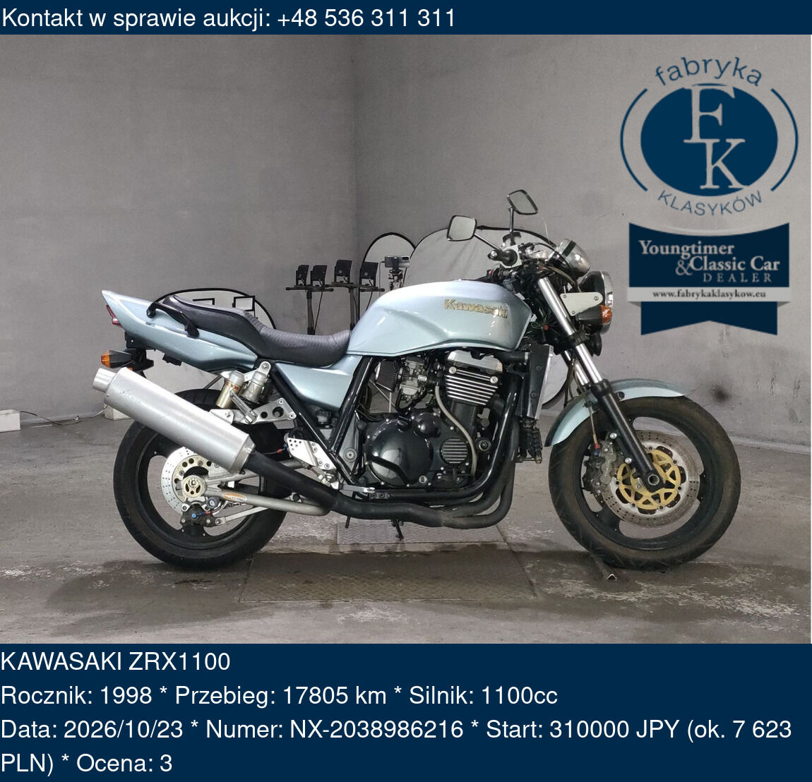 KAWASAKI ZRX1100 1998 - zdjęcie 2