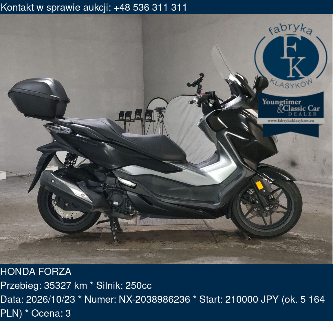 HONDA FORZA  - zdjęcie 2