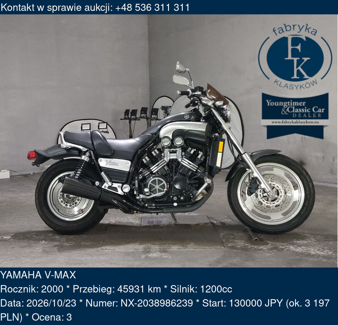 YAMAHA V-MAX 2000 - zdjęcie 2