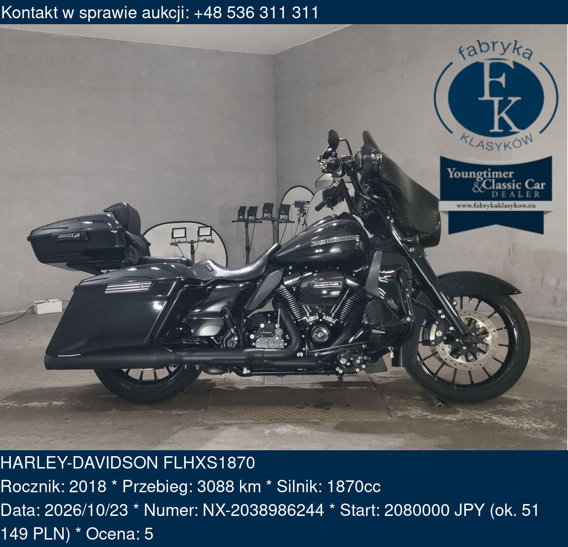 HARLEY-DAVIDSON FLHXS1870 2018 - zdjęcie 2
