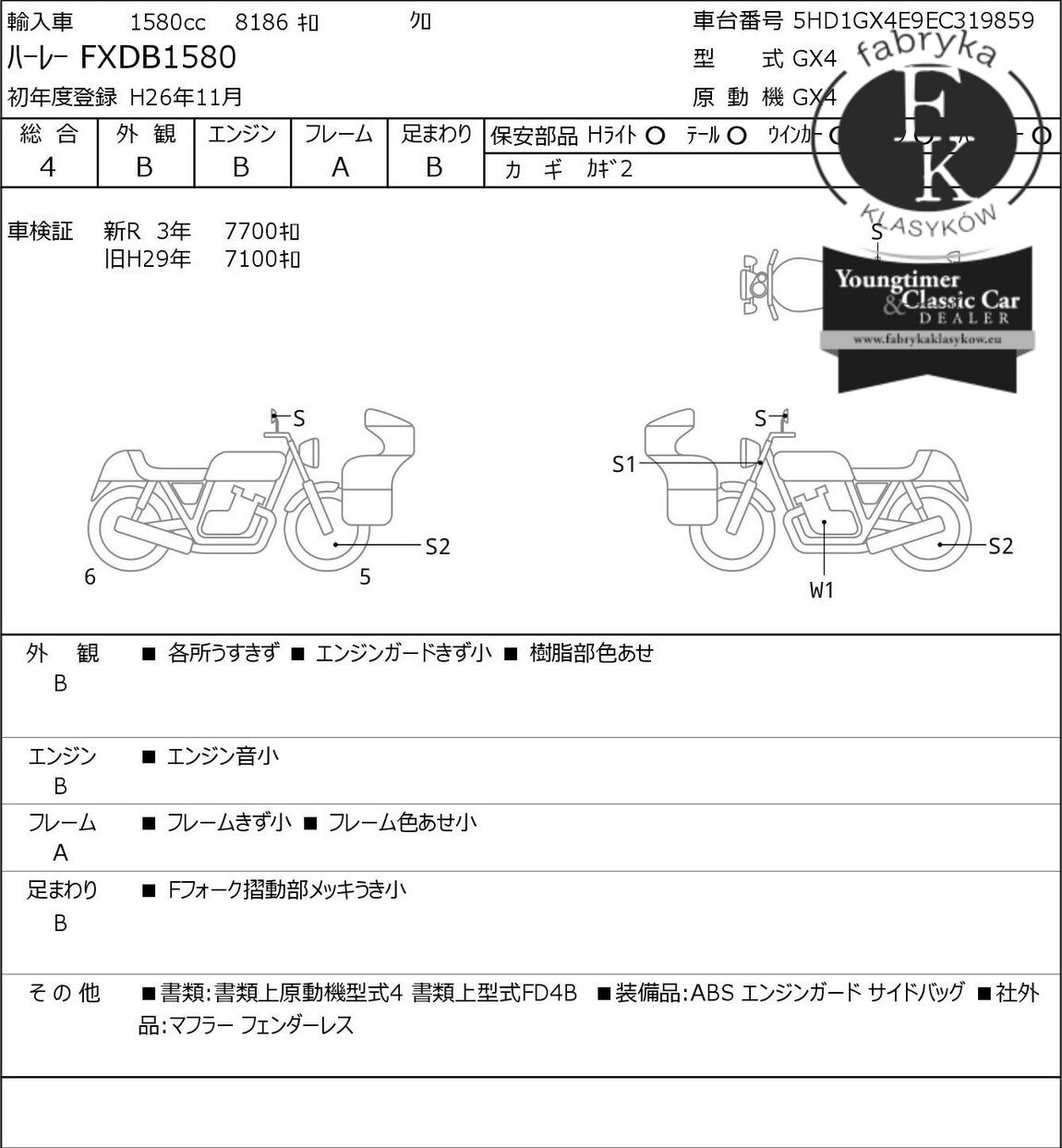 HARLEY-DAVIDSON FXDB1580 2014 - zdjęcie 7