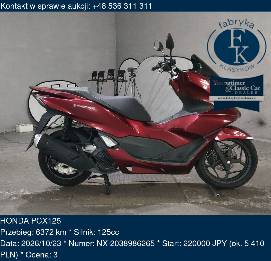 HONDA PCX125  - zdjęcie 2
