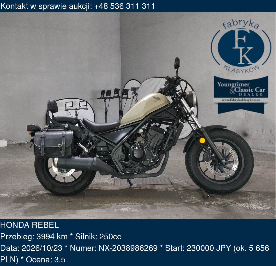 HONDA REBEL  - zdjęcie 2