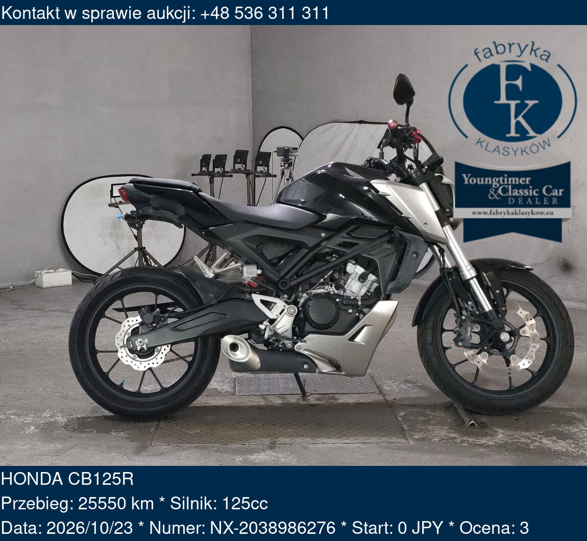 HONDA CB125R  - zdjęcie 2