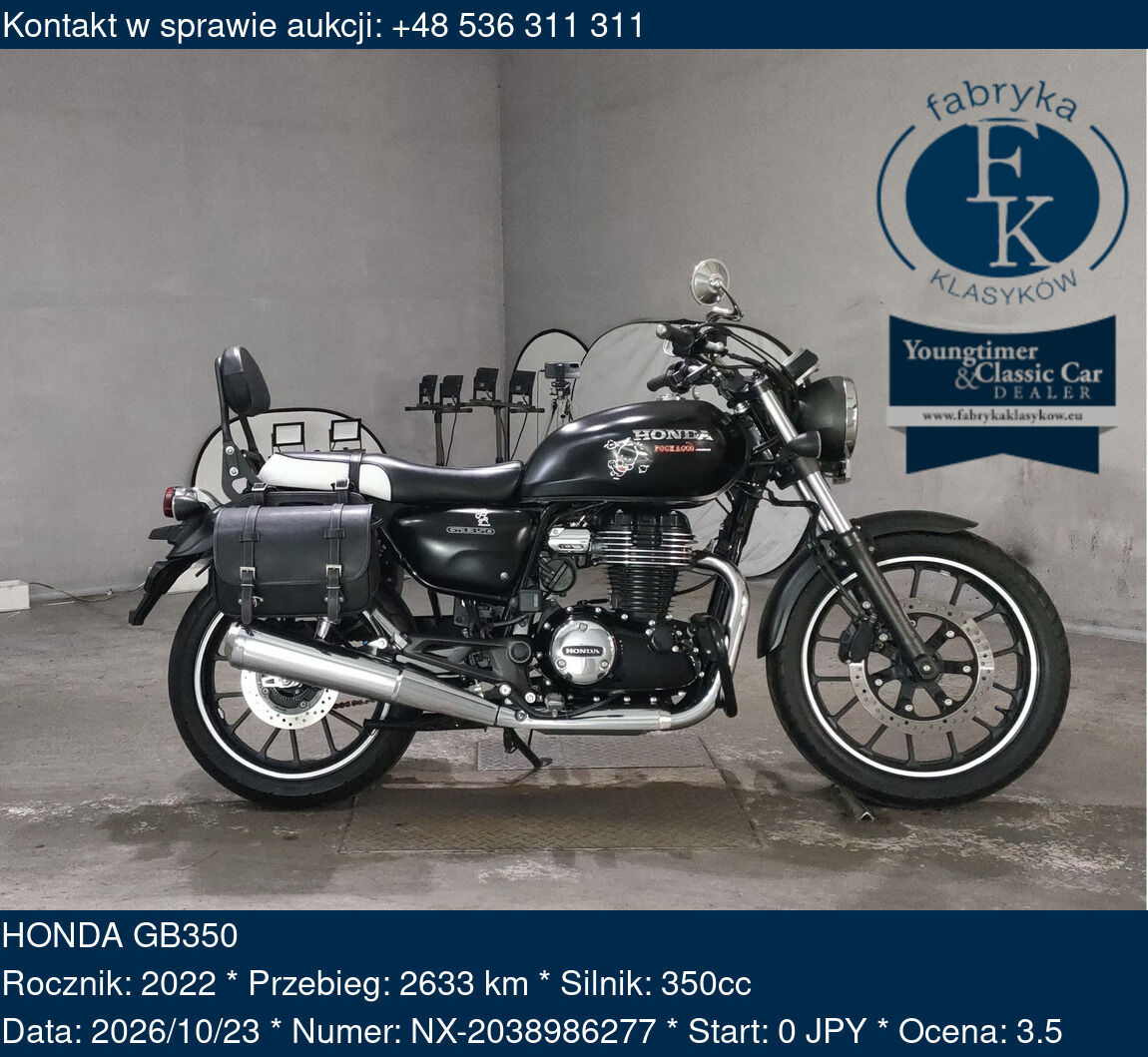 HONDA GB350 2022 - zdjęcie 2