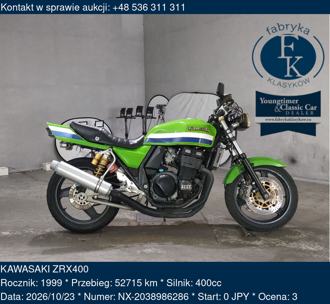 KAWASAKI ZRX400 1999 - zdjęcie 2