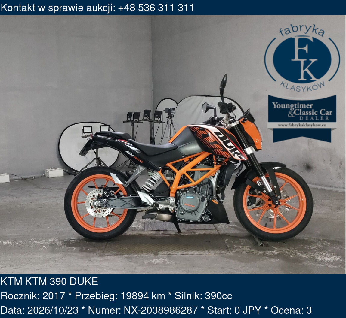 KTM KTM 390 DUKE 2017 - zdjęcie 2