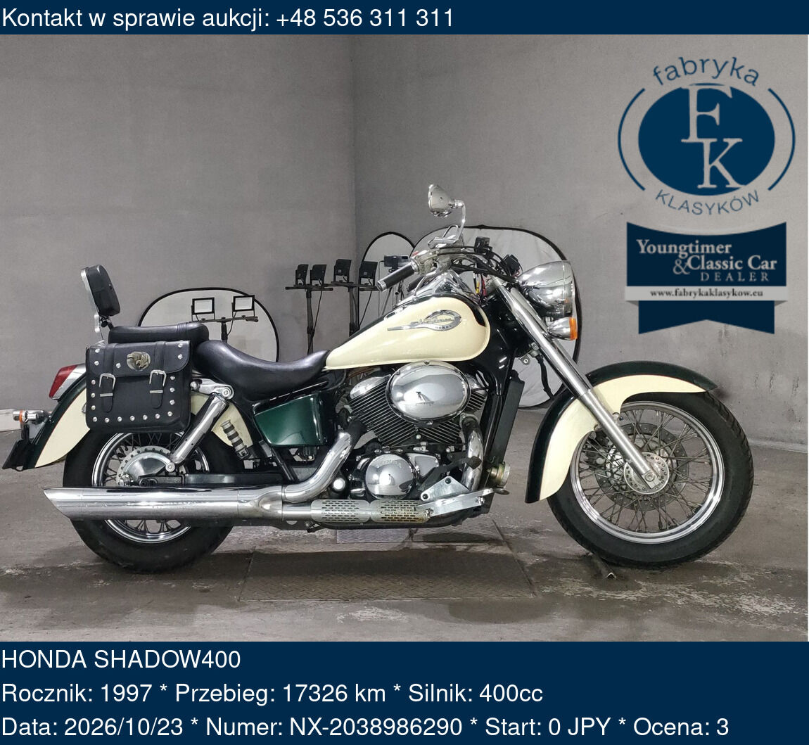 HONDA SHADOW400 1997 - zdjęcie 2