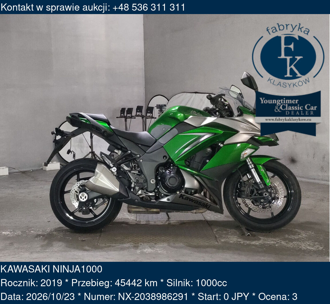 KAWASAKI NINJA1000 2019 - zdjęcie 2