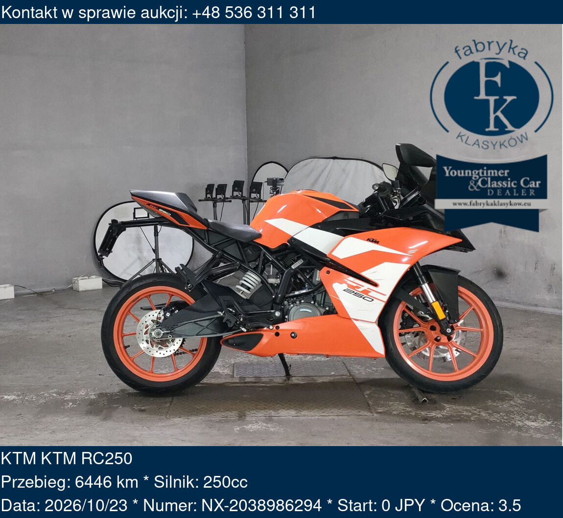 KTM KTM RC250  - zdjęcie 2