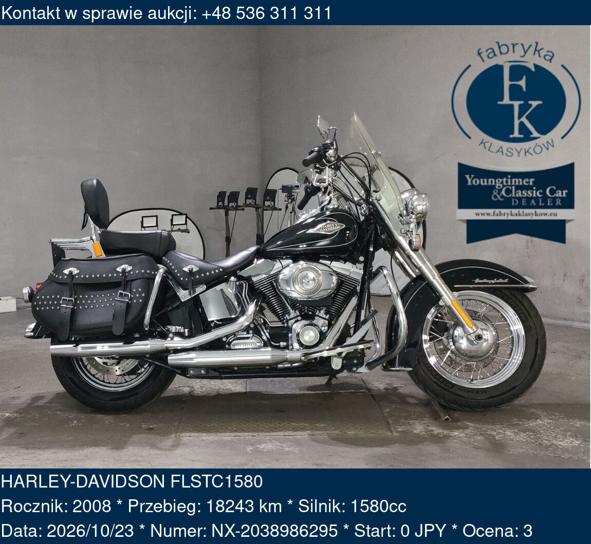 HARLEY-DAVIDSON FLSTC1580 2008 - zdjęcie 2