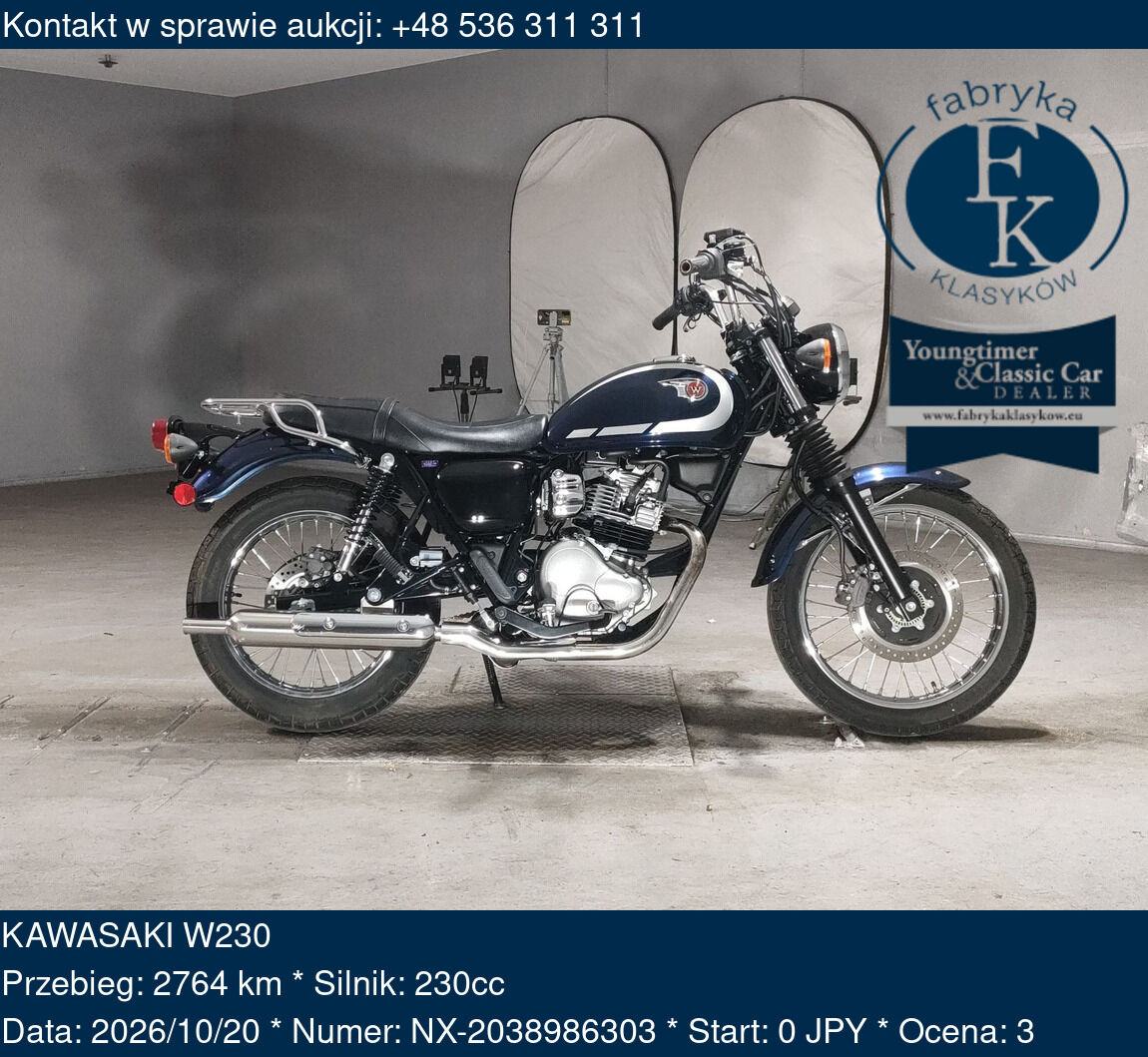 KAWASAKI W230  - zdjęcie 2