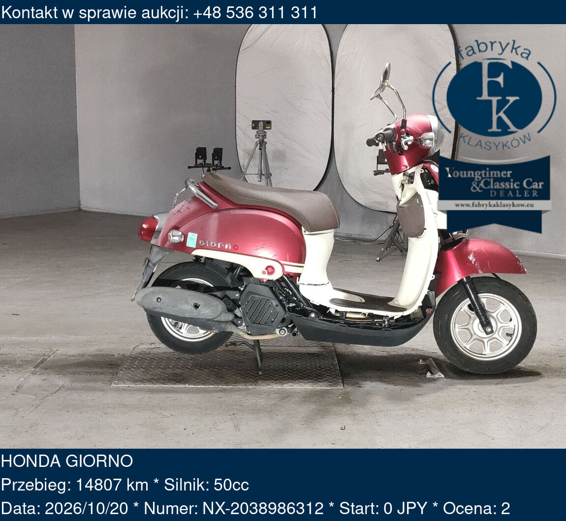 HONDA GIORNO  - zdjęcie 2