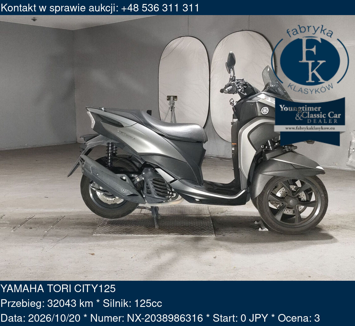 YAMAHA TORI CITY125  - zdjęcie 2