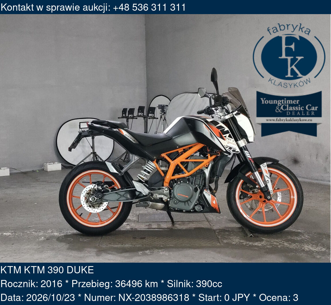 KTM KTM 390 DUKE 2016 - zdjęcie 2