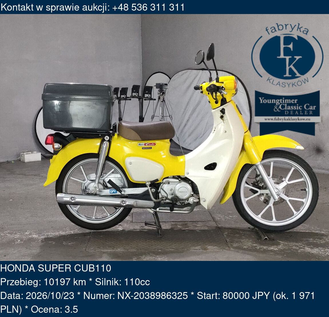 HONDA SUPER CUB110  - zdjęcie 2