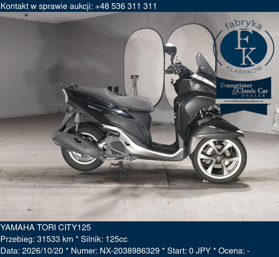 YAMAHA TORI CITY125  - zdjęcie 2