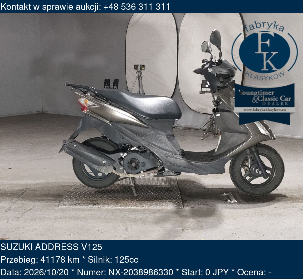 SUZUKI ADDRESS V125  - zdjęcie 2