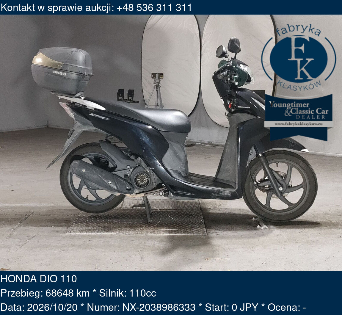 HONDA DIO 110  - zdjęcie 2