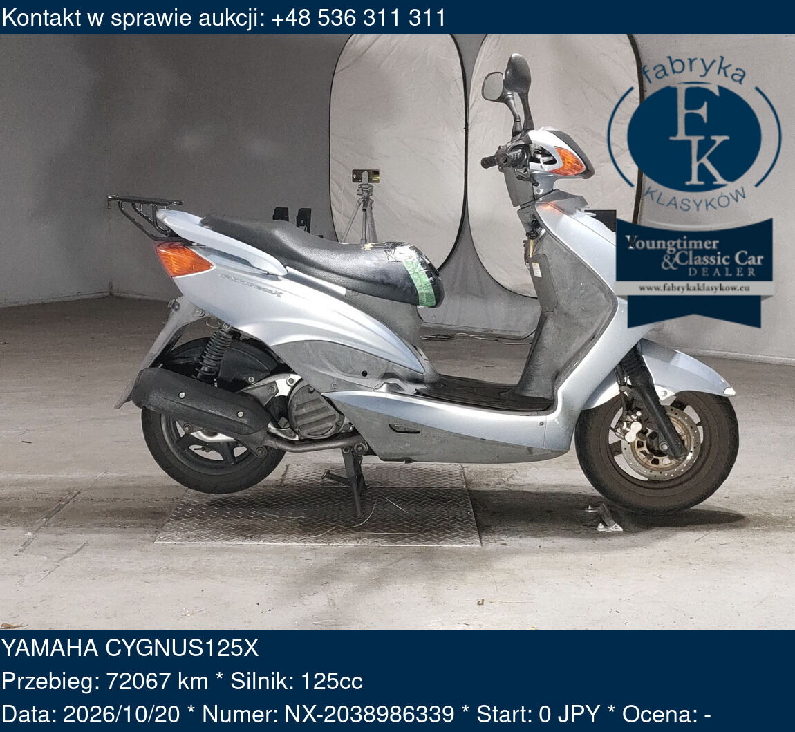 YAMAHA CYGNUS125X  - zdjęcie 2