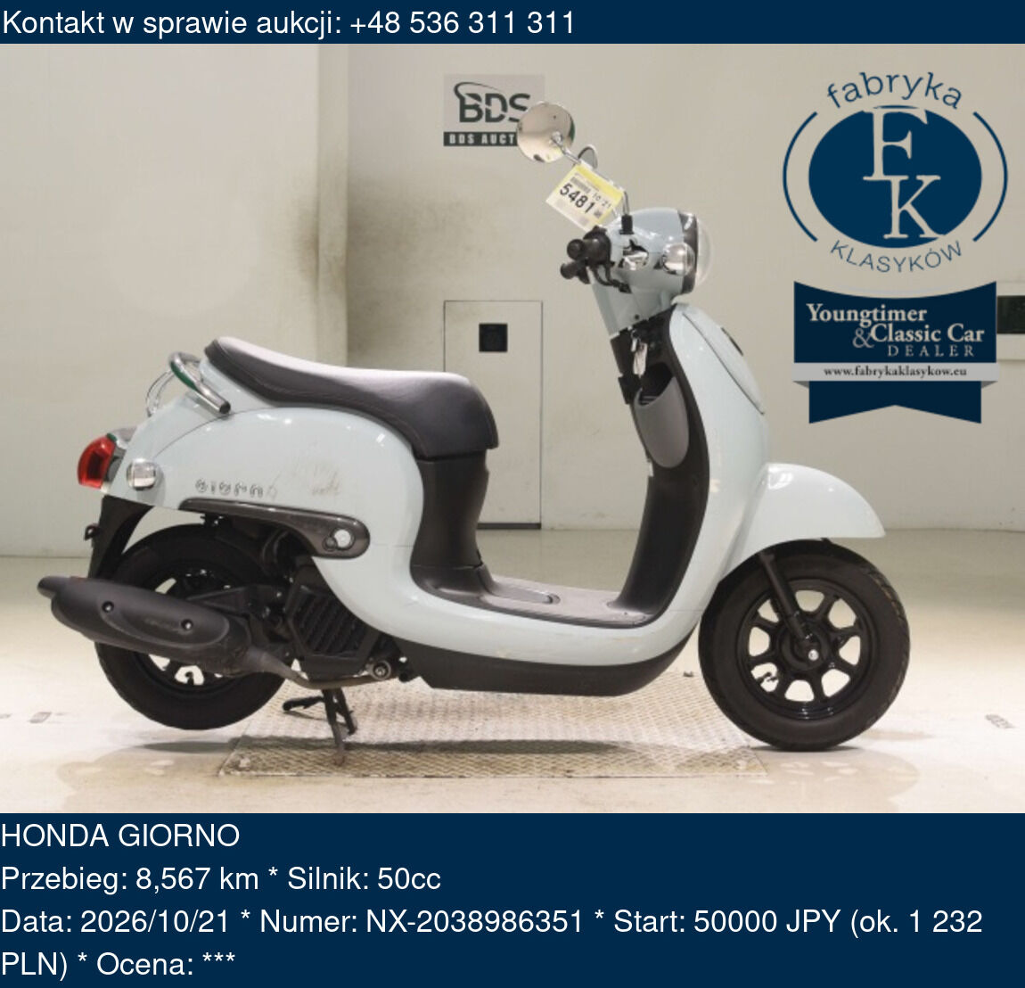 HONDA GIORNO  - zdjęcie 2