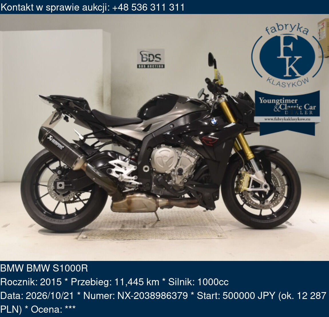 BMW BMW S1000R 2015 - zdjęcie 2