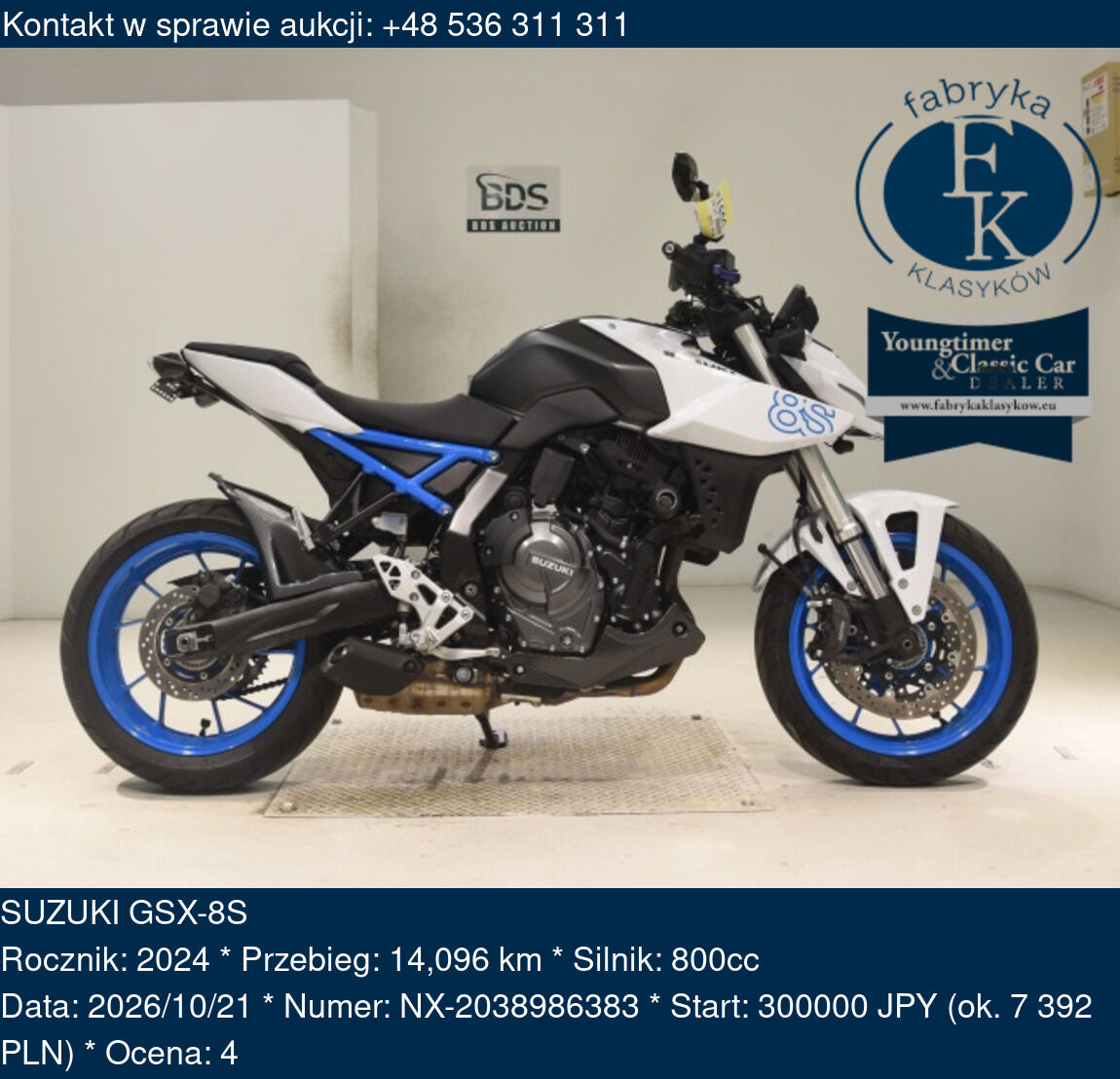 SUZUKI GSX-8S 2024 - zdjęcie 2