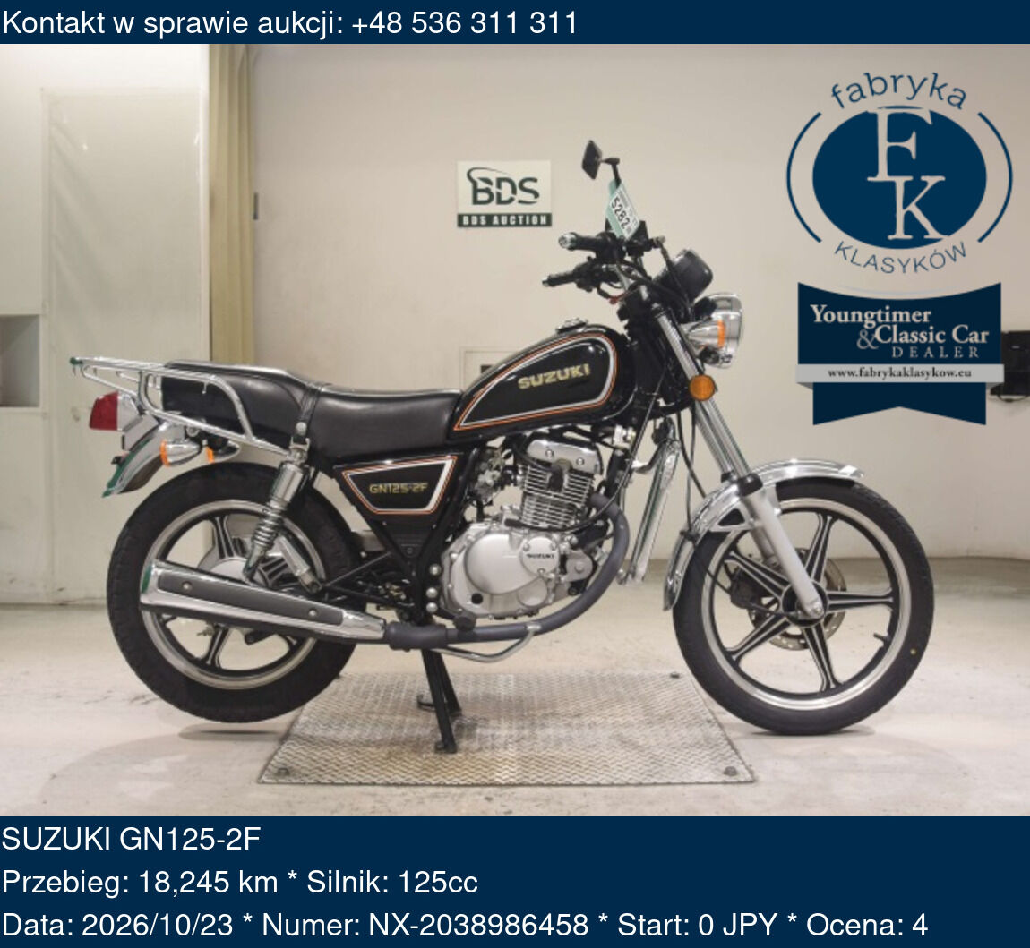 SUZUKI GN125-2F  - zdjęcie 2