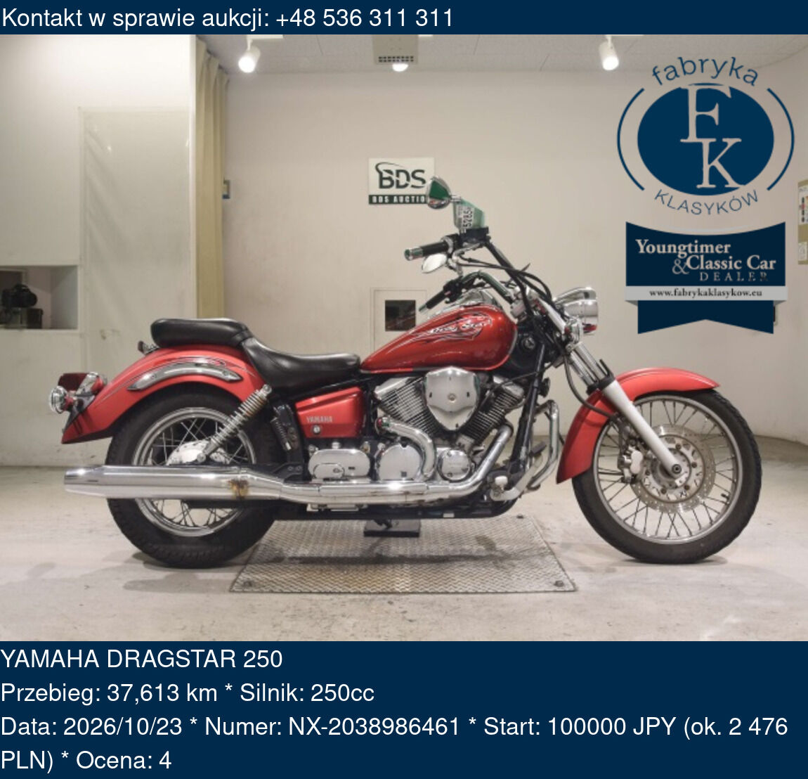 YAMAHA DRAGSTAR 250  - zdjęcie 2