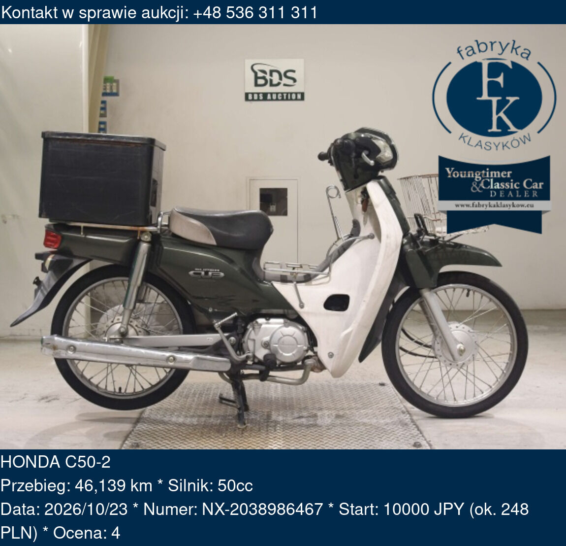 HONDA C50-2  - zdjęcie 2