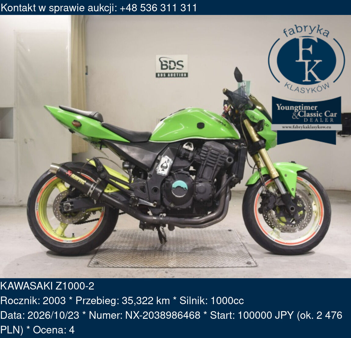 KAWASAKI Z1000-2 2003 - zdjęcie 2