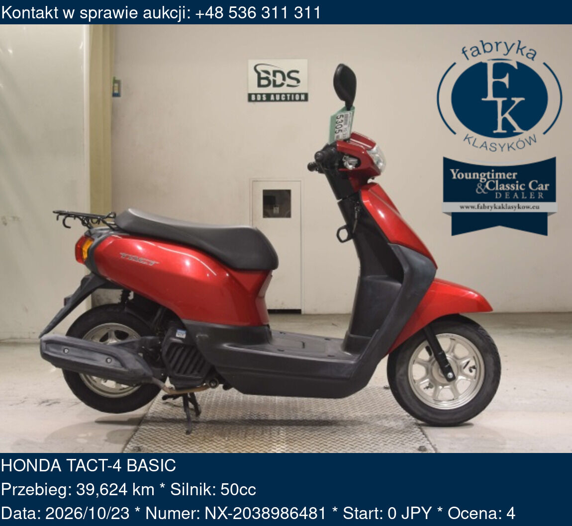 HONDA TACT-4 BASIC  - zdjęcie 2