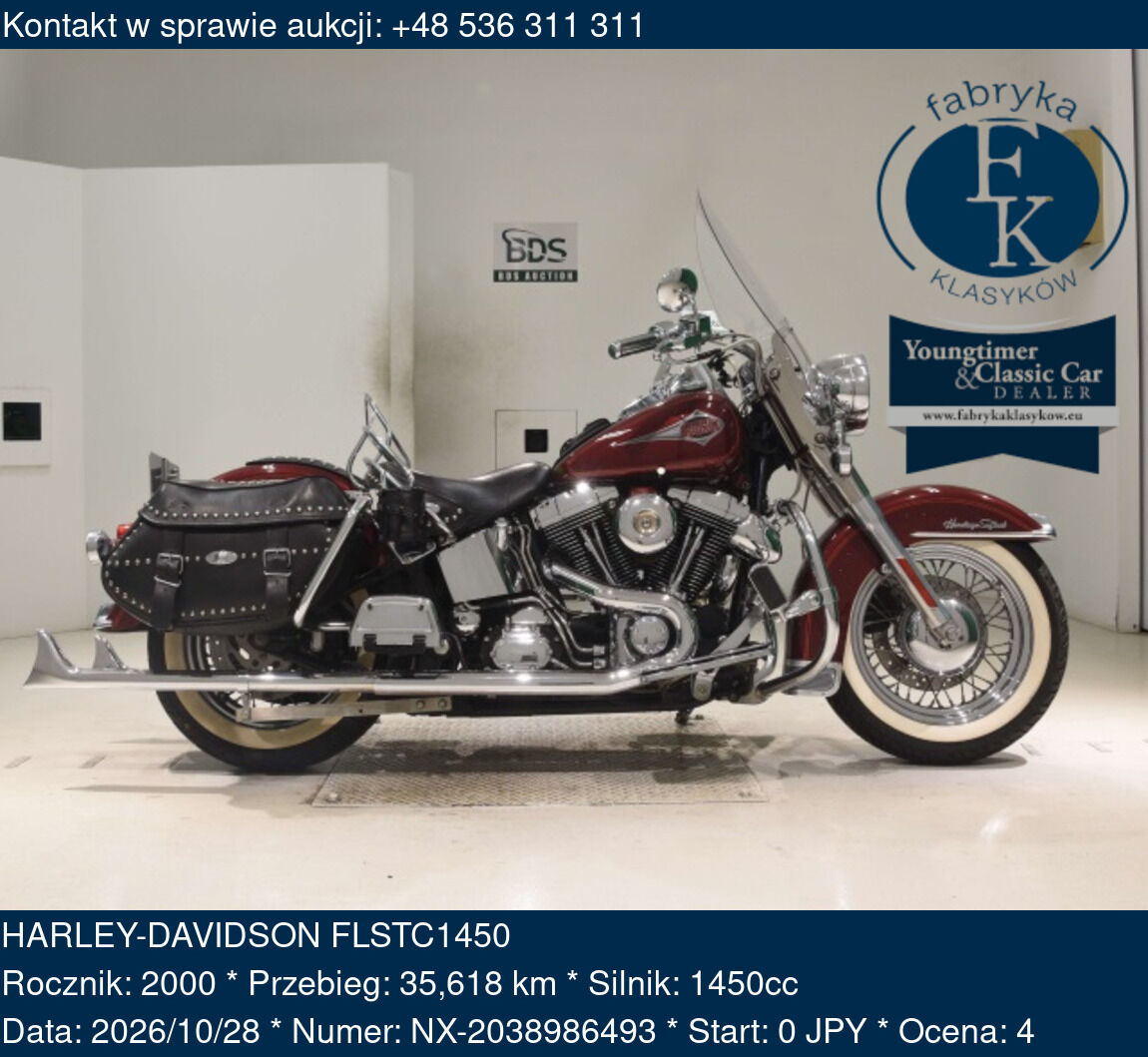 HARLEY-DAVIDSON FLSTC1450 2000 - zdjęcie 2