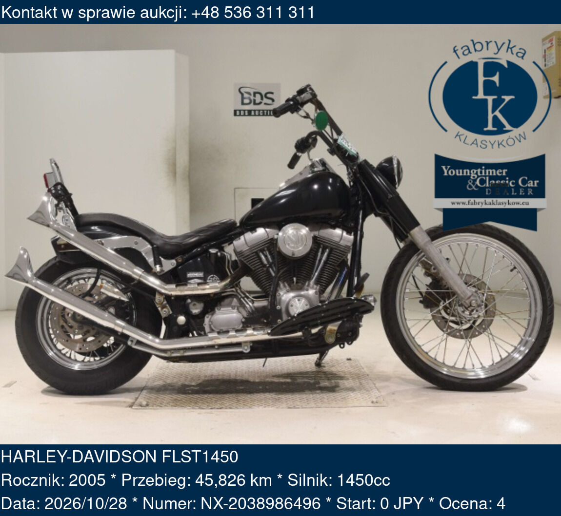 HARLEY-DAVIDSON FLST1450 2005 - zdjęcie 2