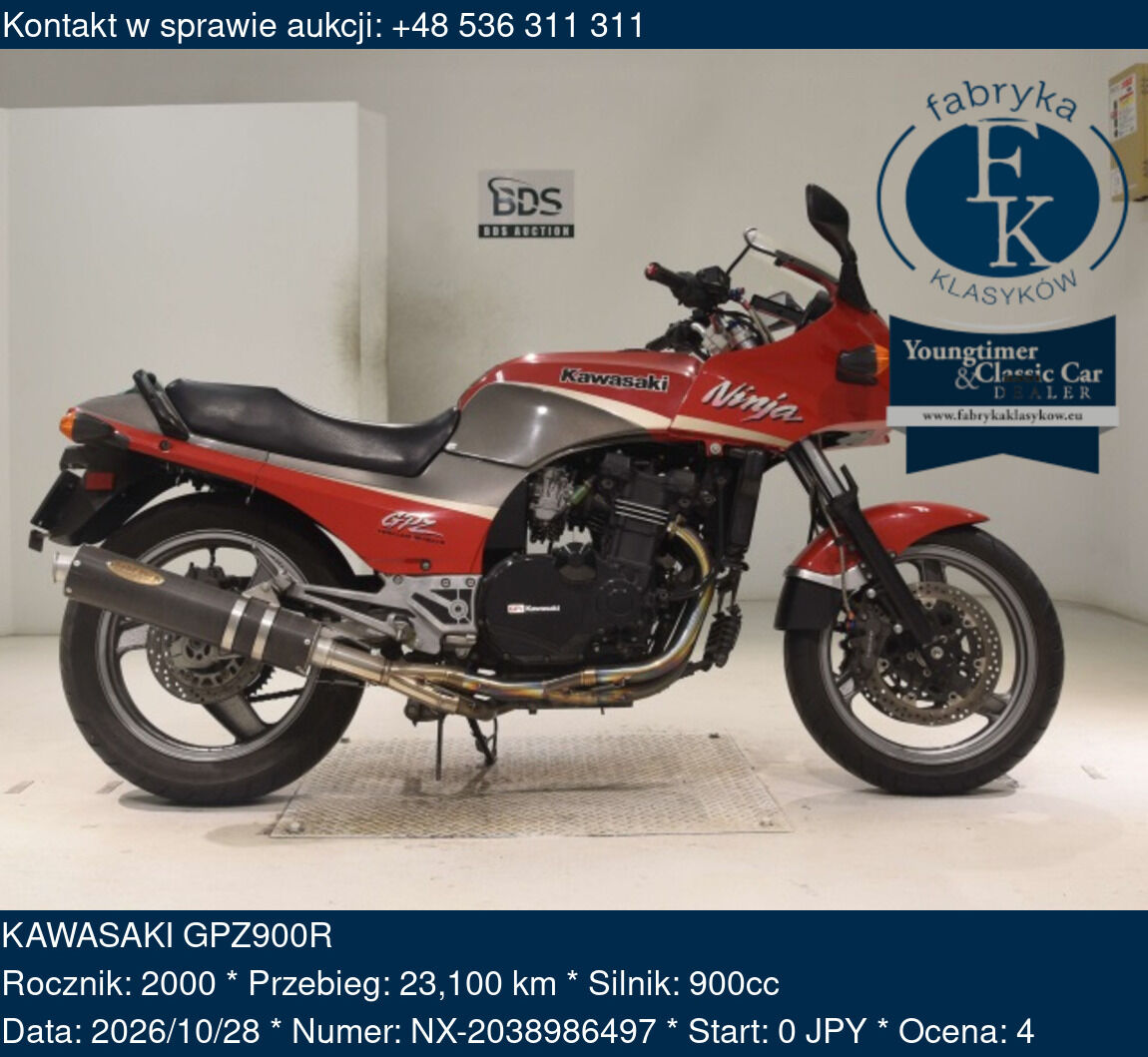 KAWASAKI GPZ900R 2000 - zdjęcie 2