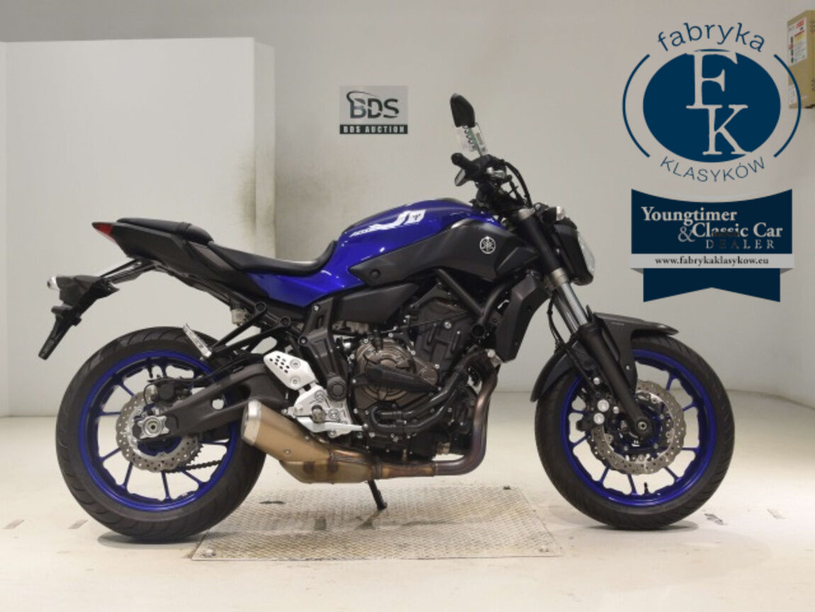 YAMAHA MT-07A 2019 - aukcja, lot NX-2038986517