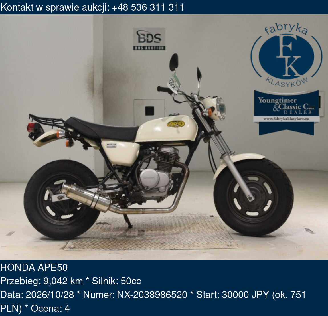 HONDA APE50 - zdjęcie 2