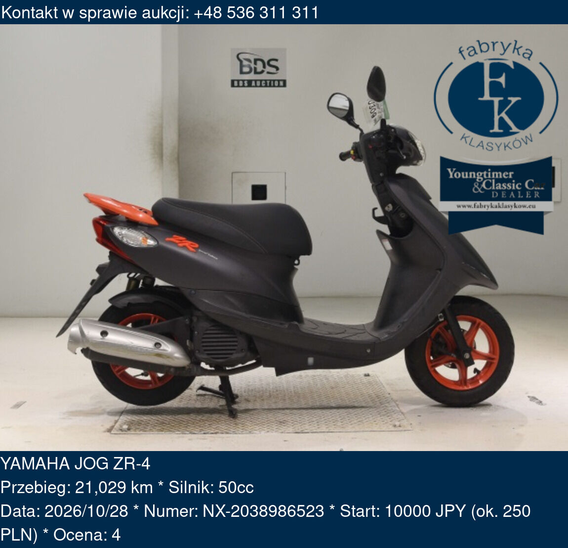 YAMAHA JOG ZR-4  - zdjęcie 2