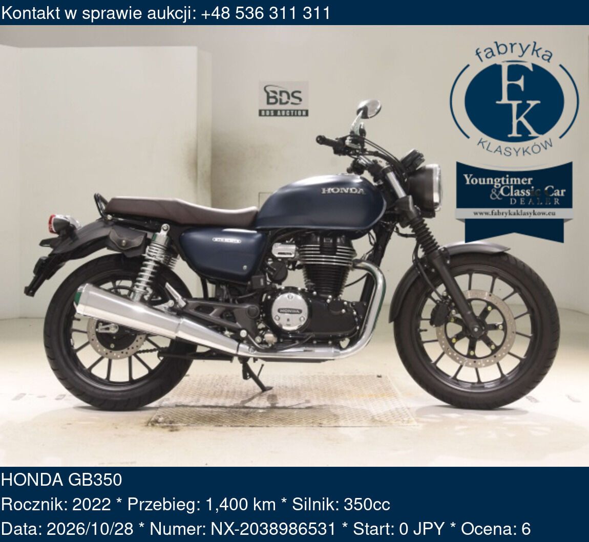 HONDA GB350 2022 - zdjęcie 2