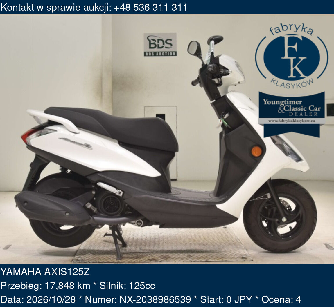YAMAHA AXIS125Z  - zdjęcie 2