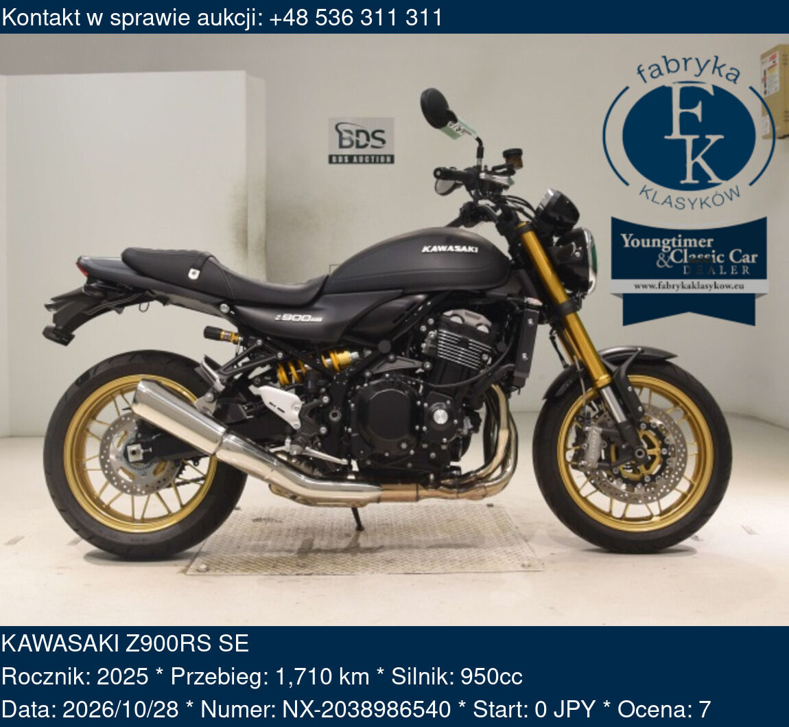 KAWASAKI Z900RS SE 2025 - zdjęcie 2