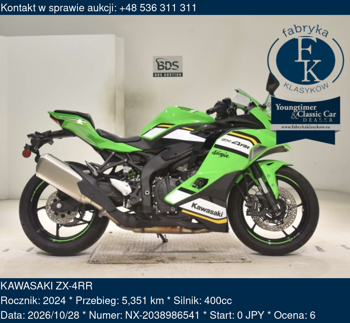KAWASAKI ZX-4RR 2024 - zdjęcie 2