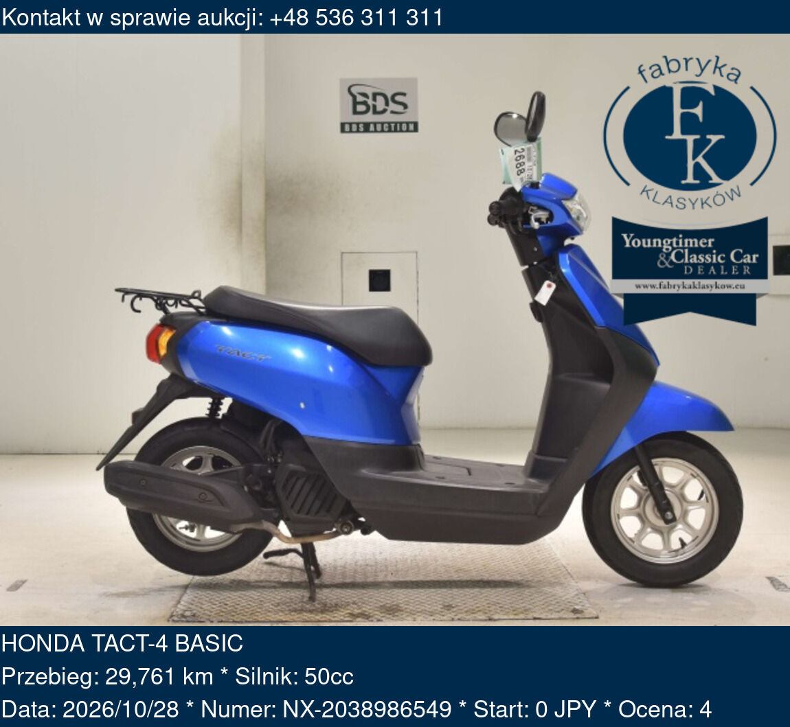 HONDA TACT-4 BASIC  - zdjęcie 2