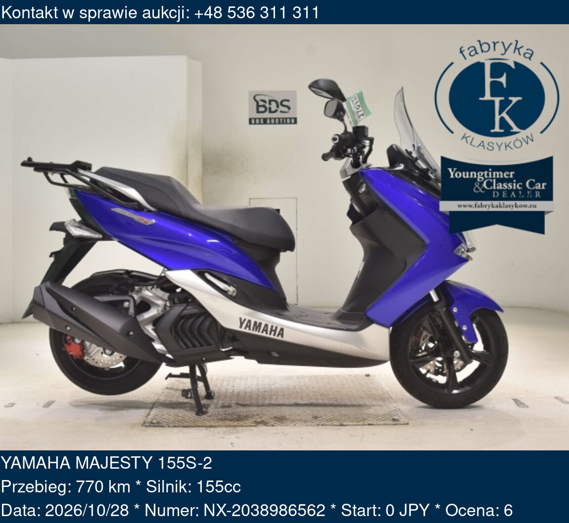 YAMAHA MAJESTY 155S-2  - zdjęcie 2