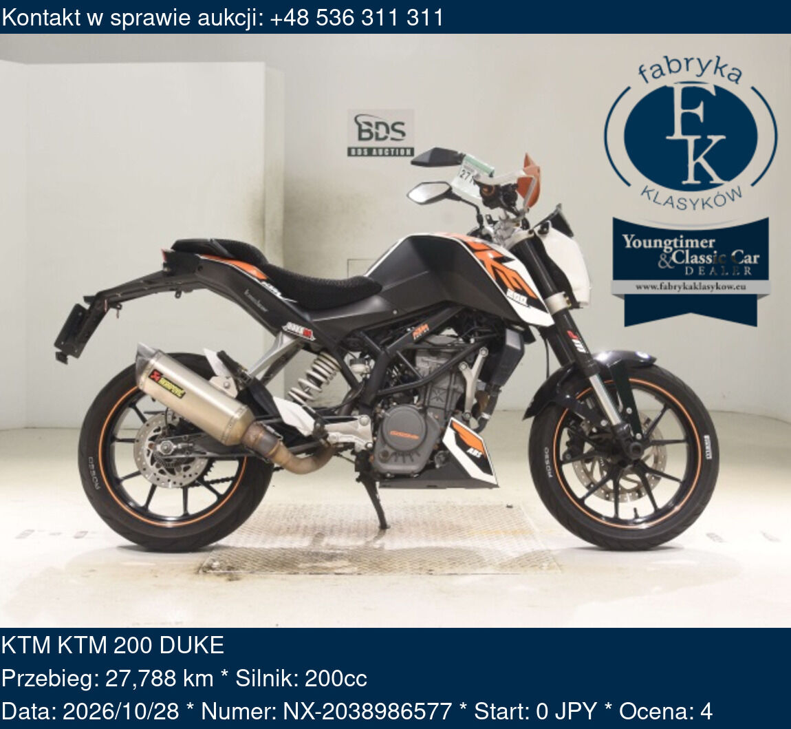 KTM KTM 200 DUKE  - zdjęcie 2