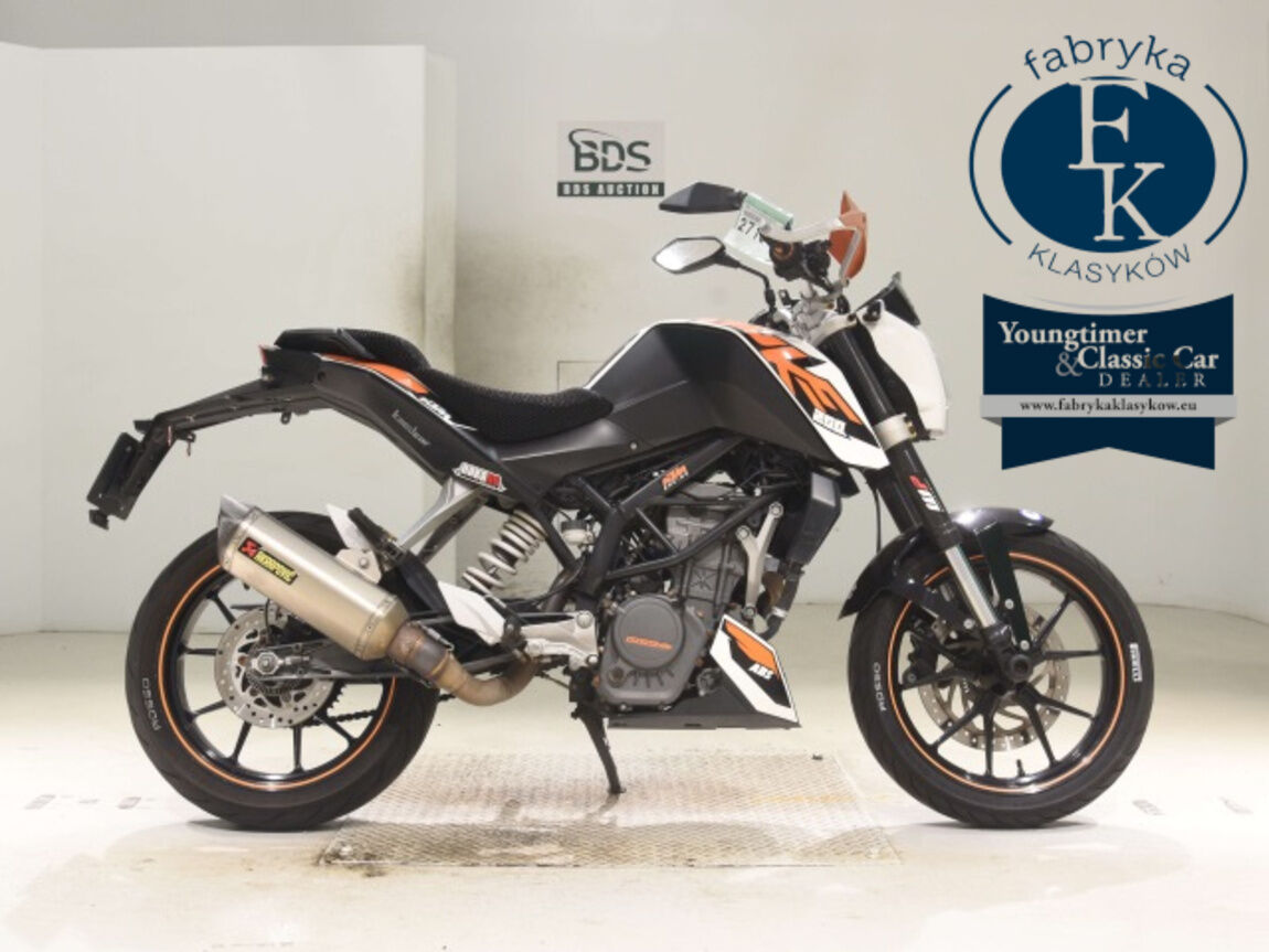 KTM KTM 200 DUKE  - aukcja, lot NX-2038986577