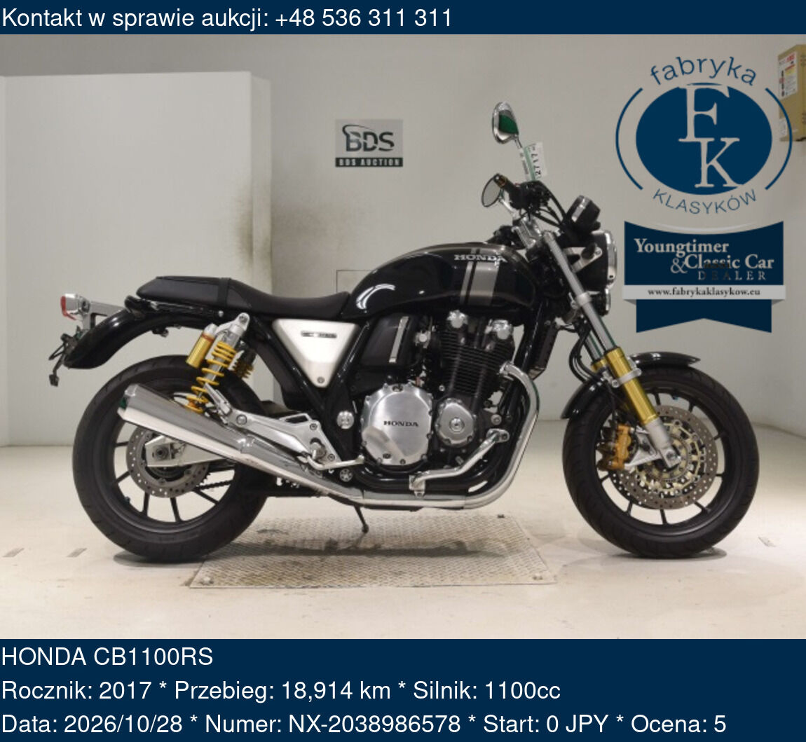 HONDA CB1100RS 2017 - zdjęcie 2