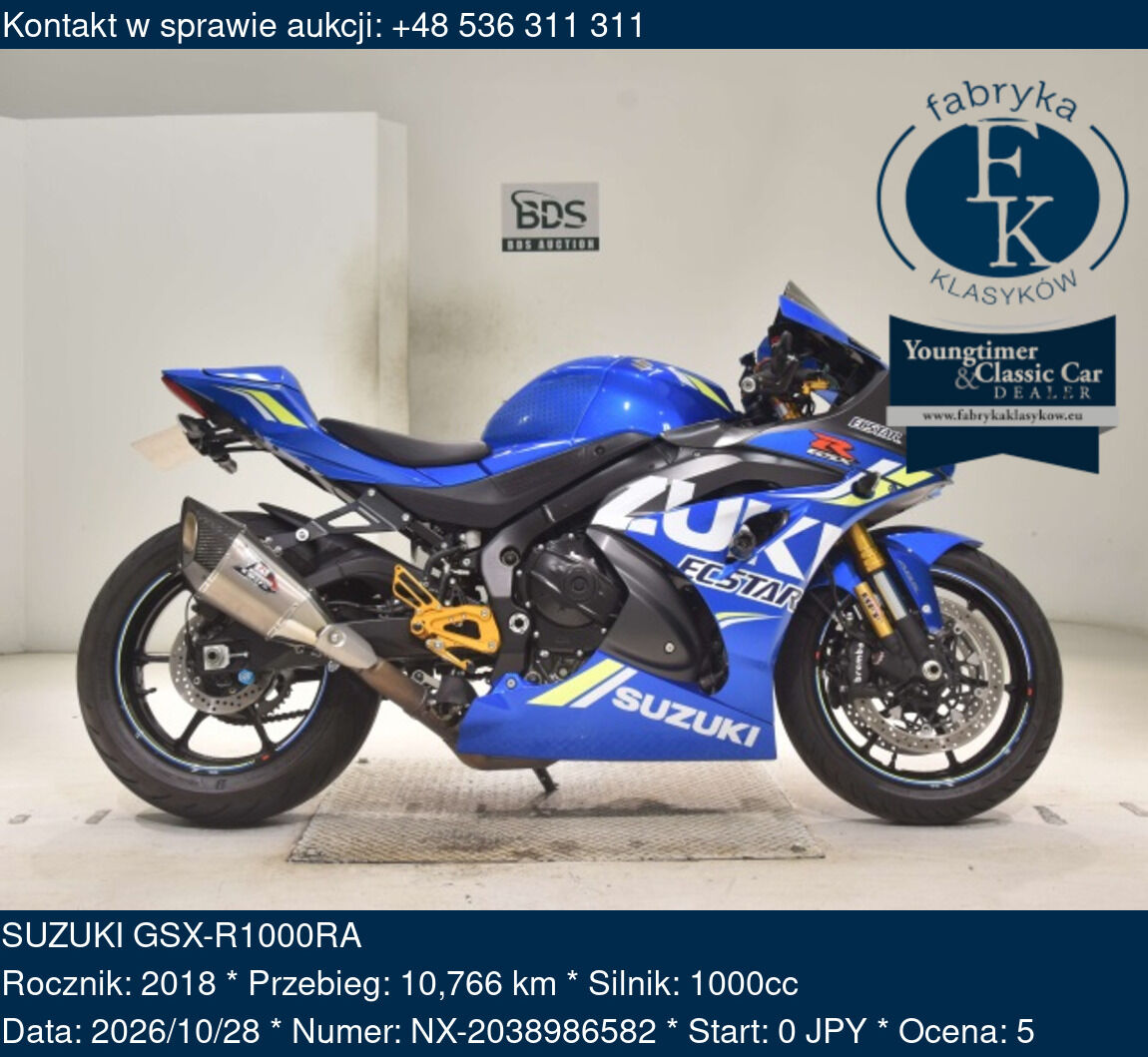 SUZUKI GSX-R1000RA 2018 - zdjęcie 2